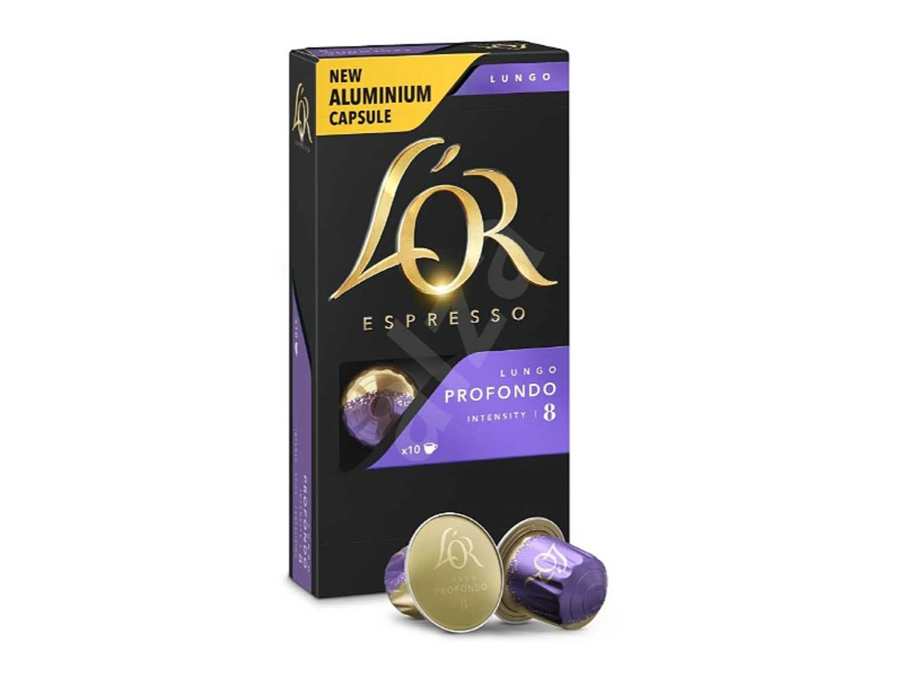 کپسول قهوه لور پروفوندو دارای غلظت 8 از 13