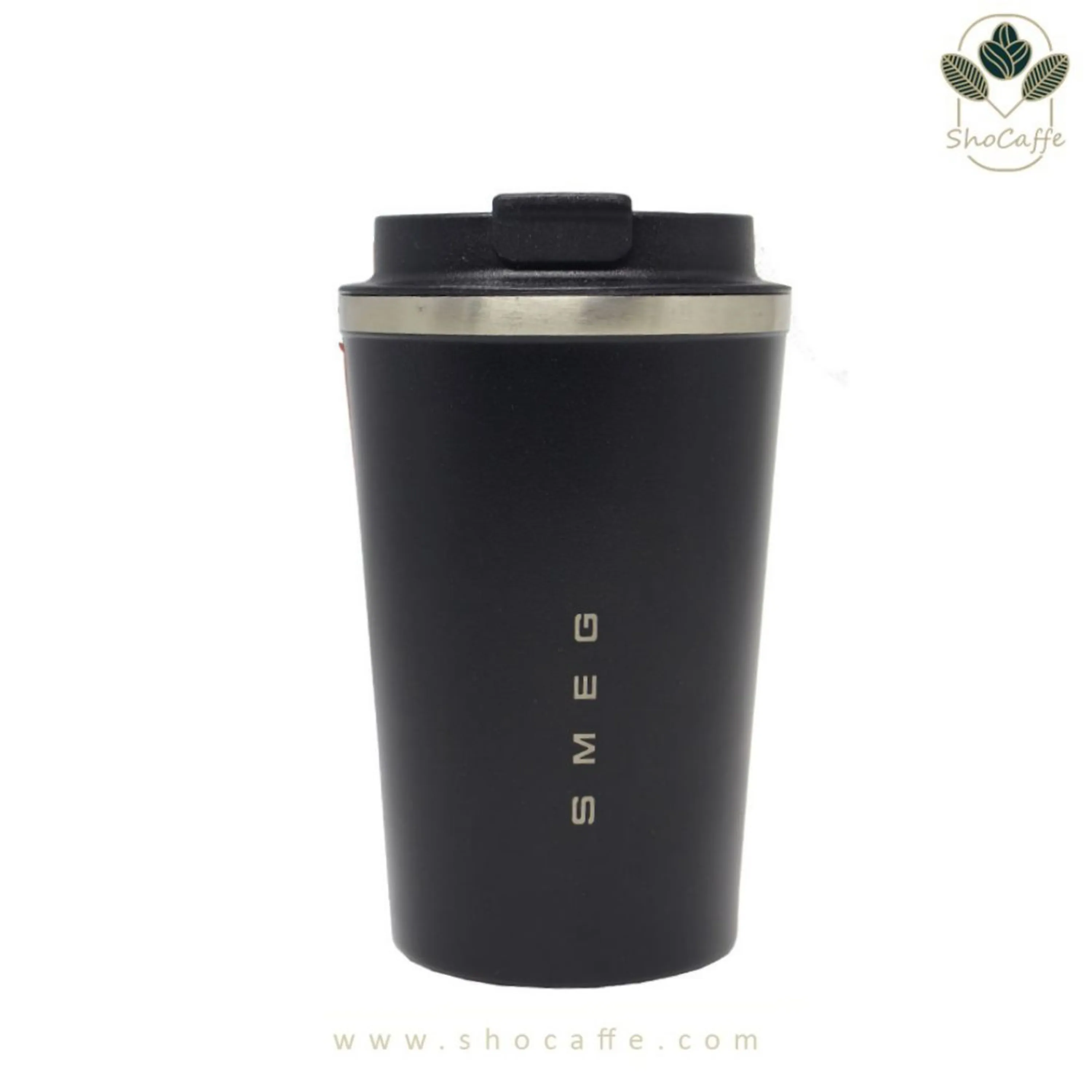 تراول ماگ اسمگ مشکی مدل TWD2377 گنجایش 350 میلی لیتر تراول ماگ اسمگ مشکی مدل TWD2377 گنجایش 350 میلی لیتر