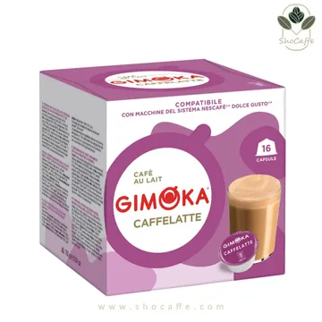 کپسول قهوه دولچه گوستو جیموکا مدل کافه لته Gimoka Caffe Latte کپسول قهوه دولچه گوستو جیموکا مدل کافه لته Gimoka Caffe Latte